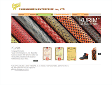 Tablet Screenshot of kurim.com.tw